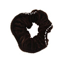 Stone Edged Velvet Hair Scrunchie
