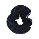 Stone Edged Velvet Hair Scrunchie