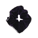 Stone Edged Velvet Hair Scrunchie