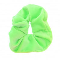 Neon Velvet Hair Scrunchie