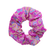 Chinese Floral Pattern Scrunchie