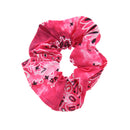 Acid Wash Paisley Hair Scrunchie