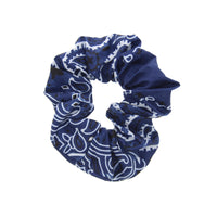 Acid Wash Paisley Hair Scrunchie