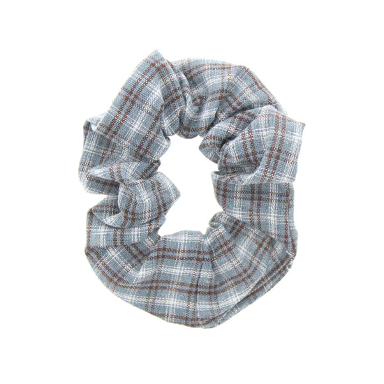 Gingham/ Checkered Hair Scrunchie