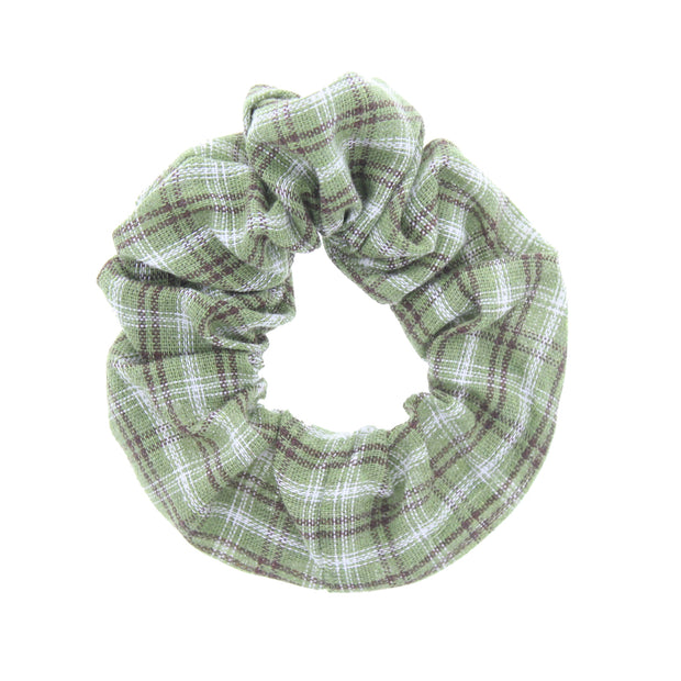 Gingham/ Checkered Scrunchie