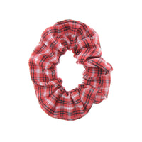 Gingham/ Checkered Hair Scrunchie