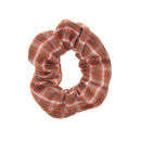 Gingham/ Checkered Hair Scrunchie