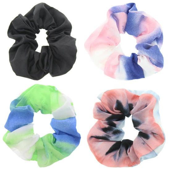 Acid Wash Tie Dye Hair Scrunchie