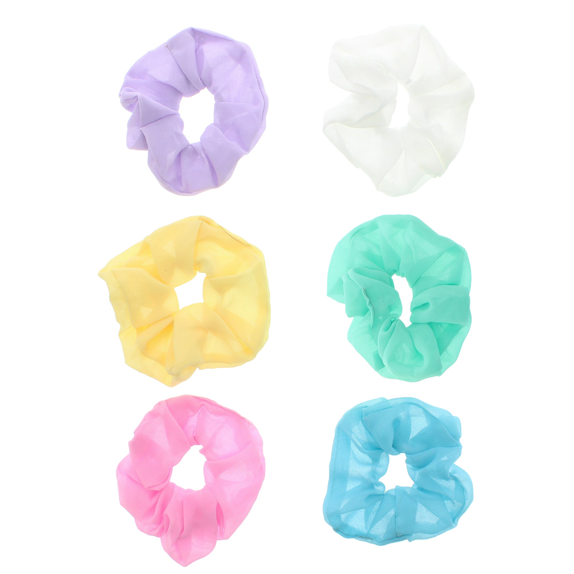 Chiffon Hair Scrunchies