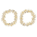 Pearl Bead Bobble Hair Scrunchies