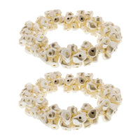 Pearl Bead Bobble Hair Scrunchies