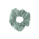 Gingham/ Checkered Hair Scrunchie