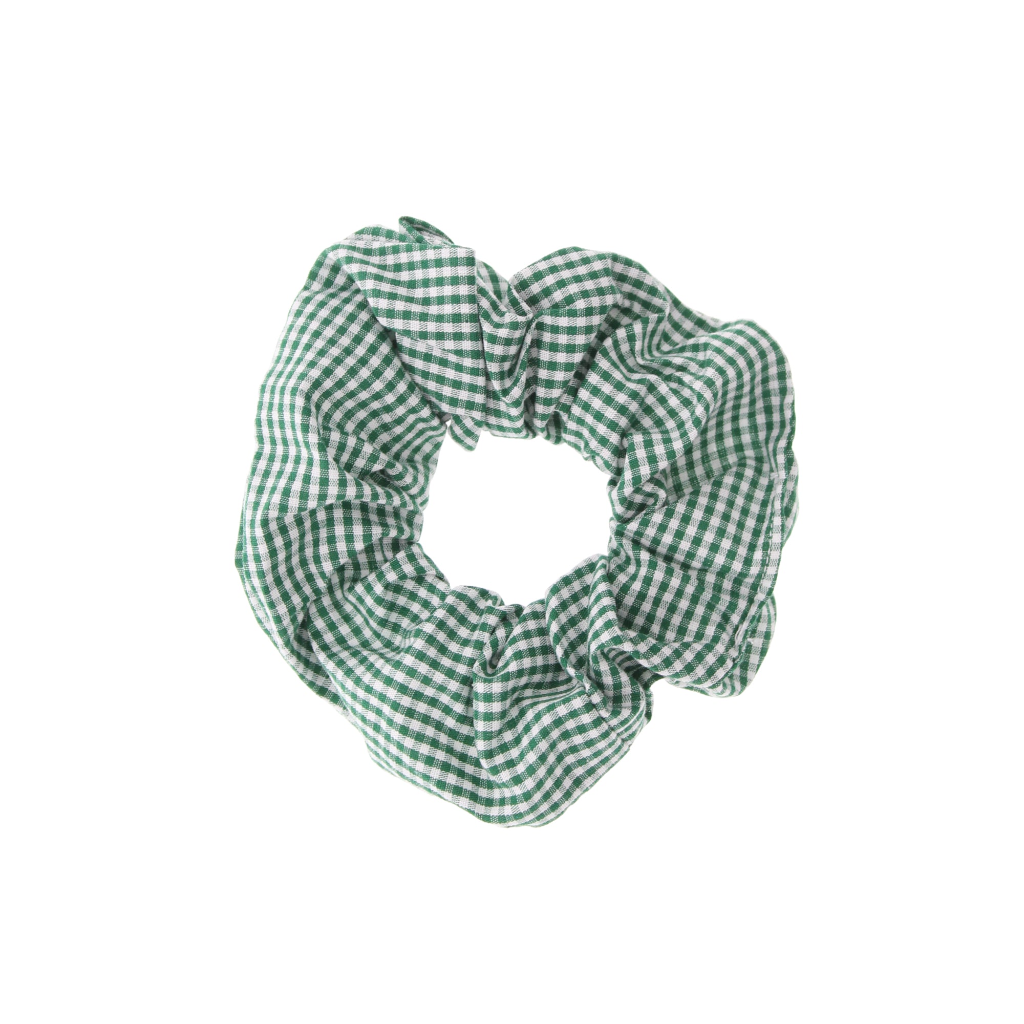Gingham/ Checkered Hair Scrunchie