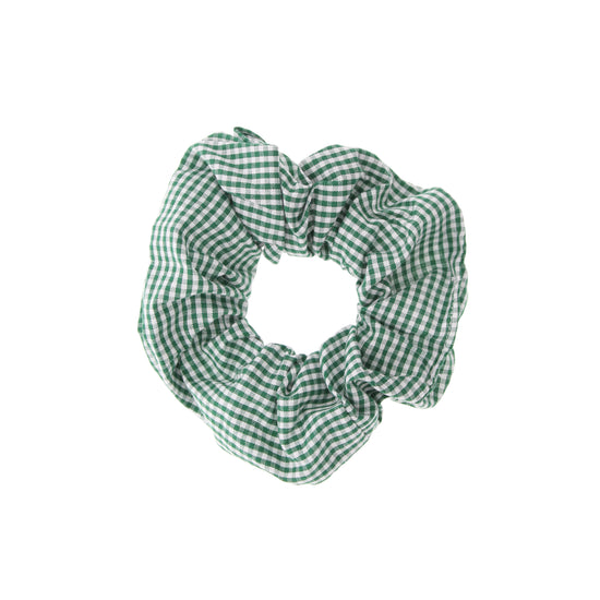 Gingham/ Checkered Hair Scrunchie