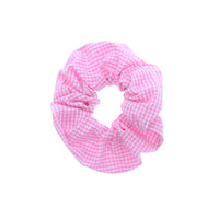 Gingham/ Checkered Hair Scrunchie