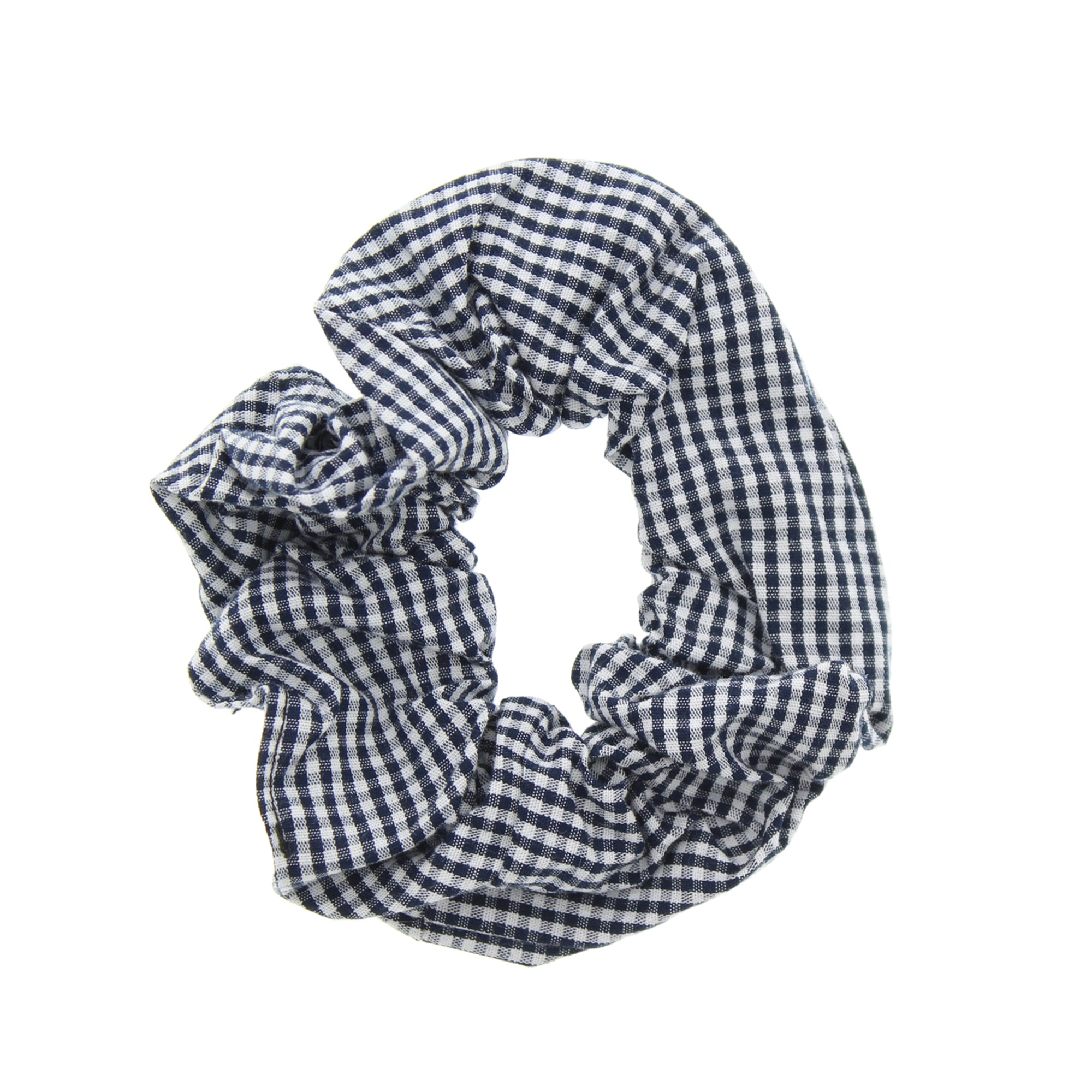 Gingham/ Checkered Hair Scrunchie