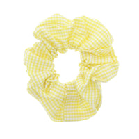 Gingham/ Checkered Hair Scrunchie