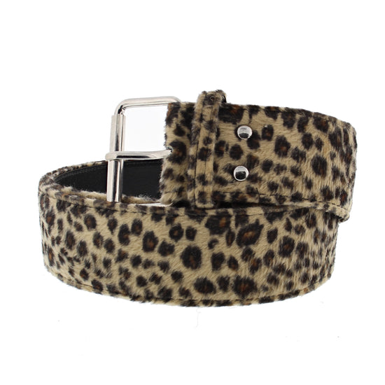 Leopard Print Belt