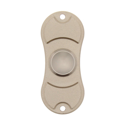 Metallic 2-Arm Aluminium Fidget Spinner in Metal Box