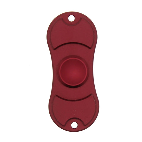 Metallic 2-Arm Aluminium Fidget Spinner in Metal Box