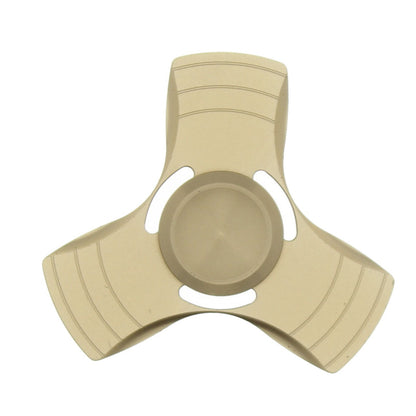 Metallic 3-Arm Aluminium Fidget Spinner in Metal Box