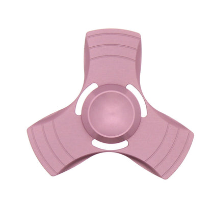 Metallic 3-Arm Aluminium Fidget Spinner in Metal Box