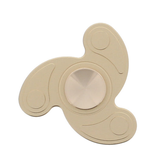 Aluminium 3-Arm Curved Fidget Spinner in Metal Box