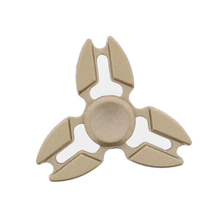 Alternative Shape Aluminium 3-Arm Fidget Spinner in Metal Box