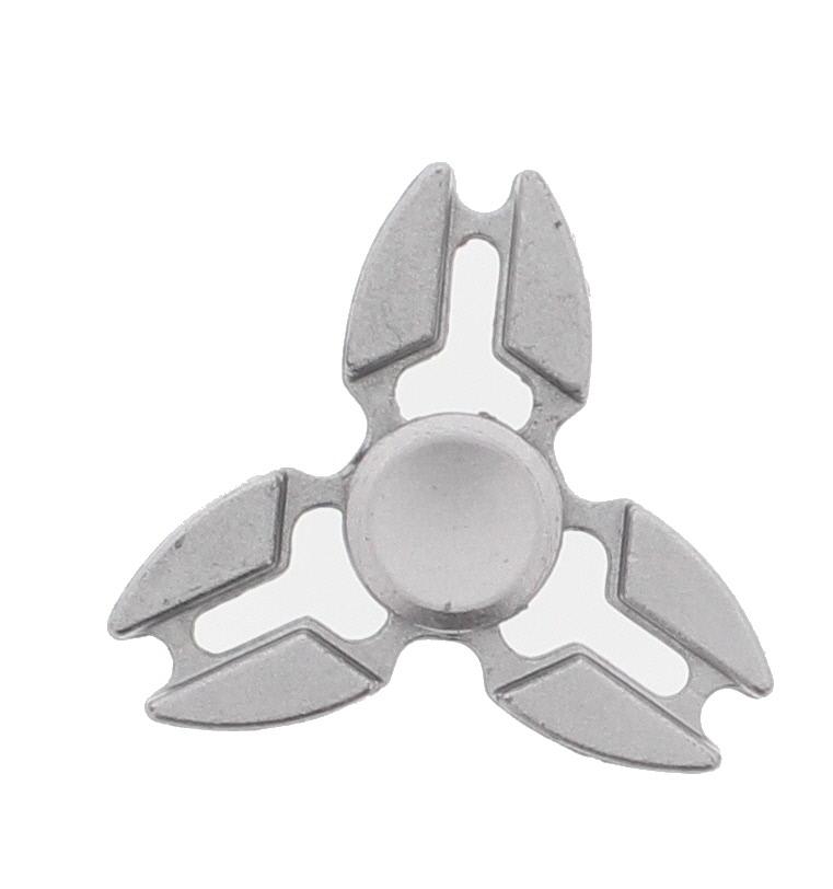 Alternative Shape Aluminium 3-Arm Fidget Spinner in Metal Box