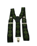 35mm Pringle Print Elasticated Adjustable Braces