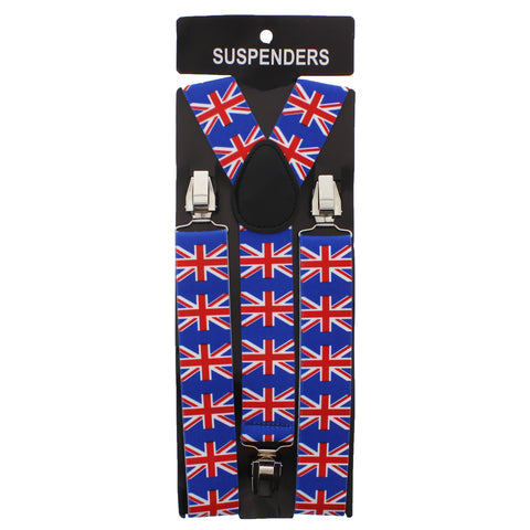 35mm Union Jack Adjustable Plain Braces