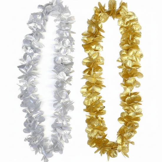 Assorted Gold & Silver Lei Garlands