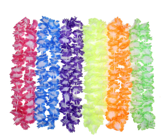 Assorted Bright Colour Lei Garlands