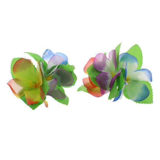 Hawaiian Flower Hair Clips