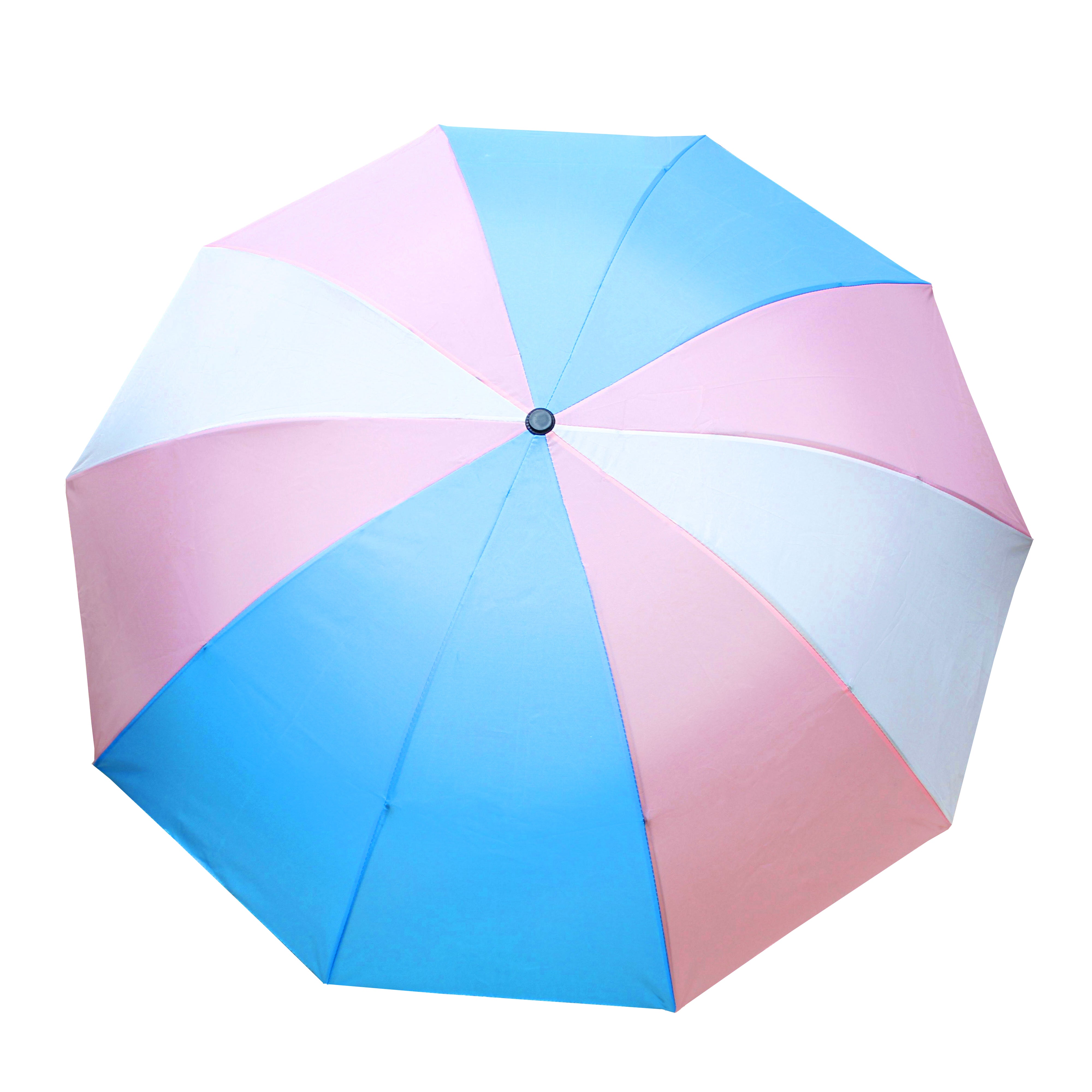 Transgender Foldable Handbag Umbrella with Case