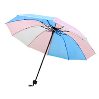 Transgender Foldable Handbag Umbrella with Case