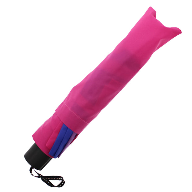 Bisexual Colour Foldable Handbag Size Umbrella with Case