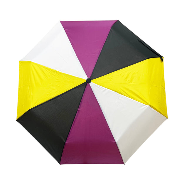 Non-Binary Colour Foldable Handbag Size Umbrella with Case