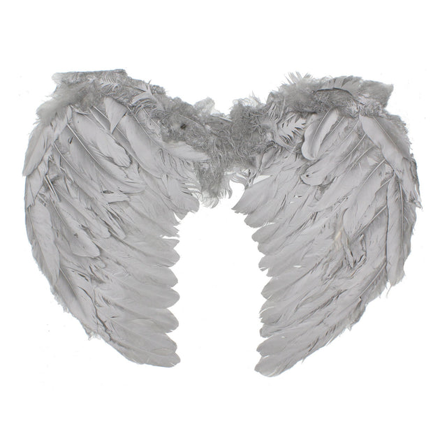 Silver Feather Wings