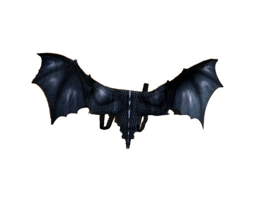 Black Bat/ Dragon Wings 1m x 0.5m