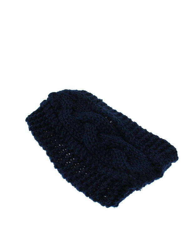 Wide Patterned Knitted Headband