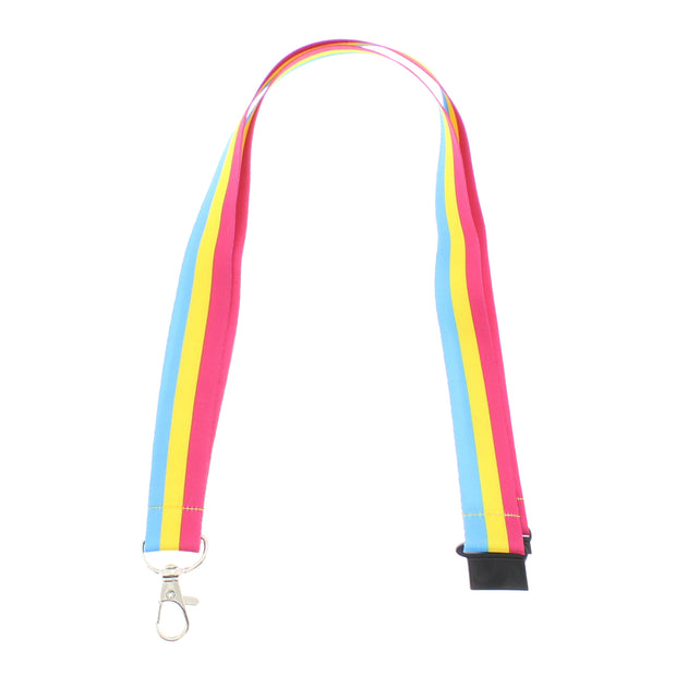 90cm Pansexual Lanyards with Detachable Keyhook