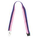 90cm Genderfluid Lanyards with Detachable Keyhook