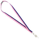 Metal Whistle on Genderfluid Lanyard