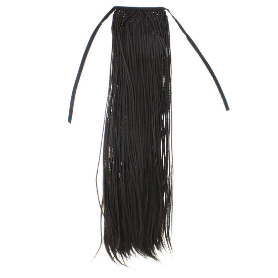 Black Plated Hair Highlights/ Extensions Aprox. 50cm