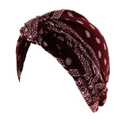 Paisley Print Turban