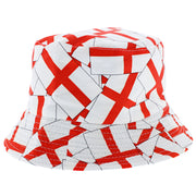 Reversible England Flag Bucket Hat