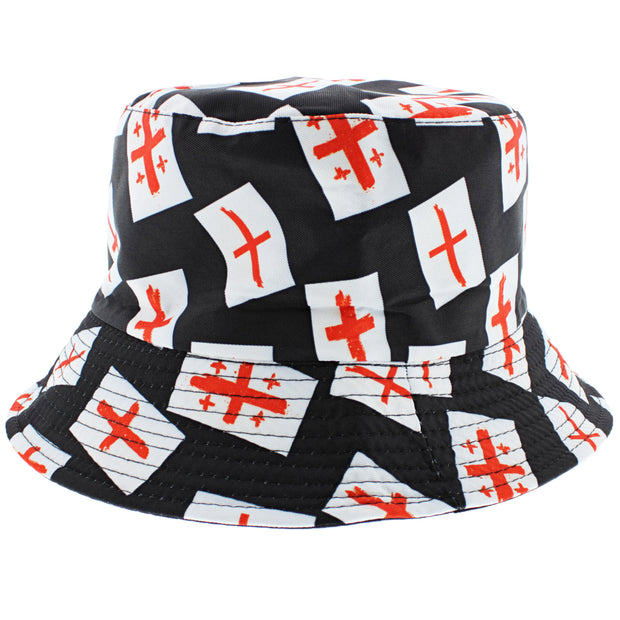 Reversible England Flag Bucket Hat