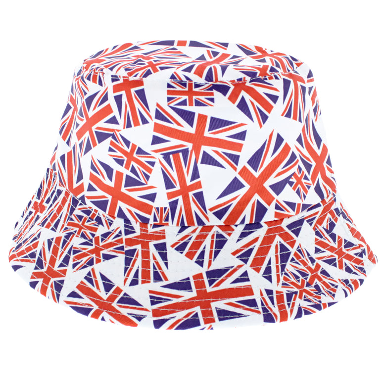Reversible Union Jack Bucket Hat