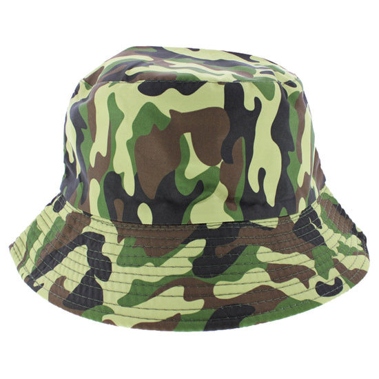 Reversible Camouflage Bucket Hat